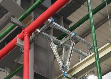 宿迁该抗震支架的整体式支吊架结构协调性好